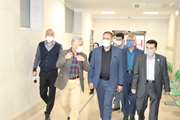 بازدید رئیس دانشگاه علوم پزشکی تهران از بیمارستان ضیائیان در اولین روز فروردین ۱۴۰۱